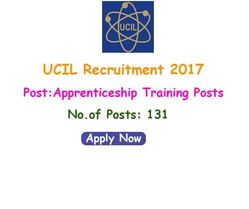 UCIL Recruitment 2017